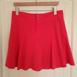 Title Nine Swingtastic Nimblene Skort Red Size 6
